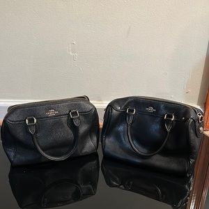Coach Small Black Leather Purse